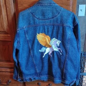 Jean Jacket Pegasus Design